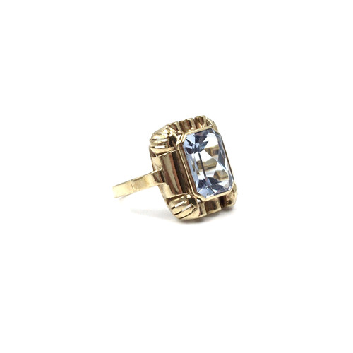 Bague jaune 8 carats - or,