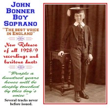 John Bonner - Boy Soprano -