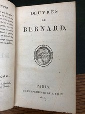 Œuvres de Bernard, P.-J