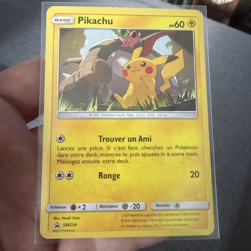Carte pokémon pikachu sm234 - carte, :