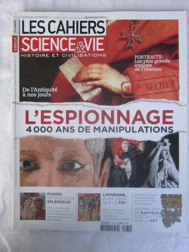 Les cahiers science vie - cahiers, de