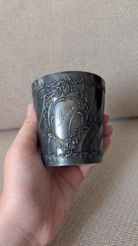 Timbale communion ancienne - de,