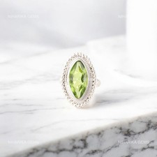 Bague Solitaire en Argent