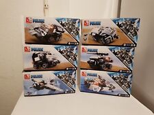 Lot 6 sets de jeux de construction Sluban Police s'assemblent en robot 6 in 1 