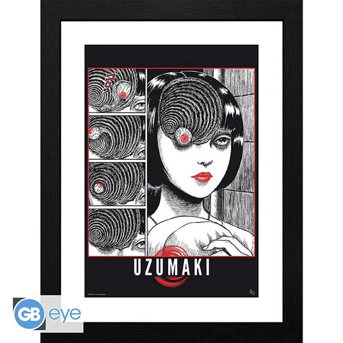 Junji ito poster encadré - junji,