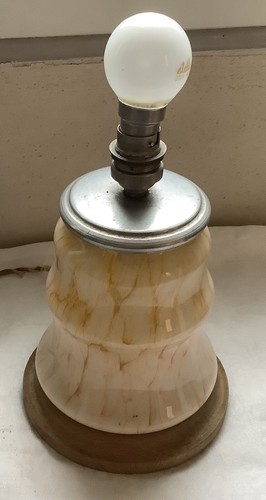 Vintage art deco pied - de, lampe