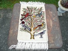 tapis tapisserie en soie faite