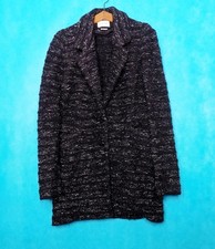 manteau ISABEL MARANT étoile chiné laine mélangé noir taille 40 FR