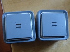 LEGRAND  Plexo 2 Interrupteurs à bouton poussoir avec Voyant inclus Neuf