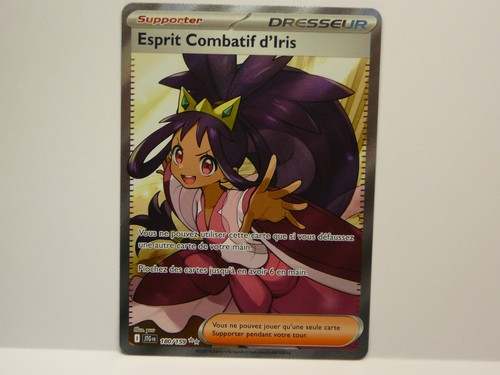Carte pokémon esprit combatif - carte,