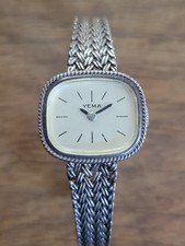 Yema Jolie Montre Bracelet Femme En Argent Fonctionne P2600