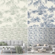 Grandeco Toile de Jouy Papier