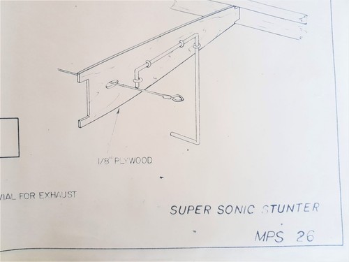 Plans super sonic stunter - sonic,