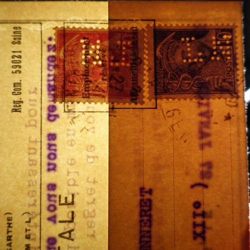 Timbre perforé établissement - timbre,