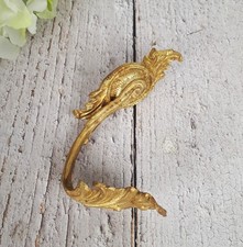 Ancien crochet bronze - bronze, doré