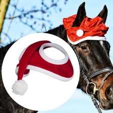 Chapeau de Noël pour cheval