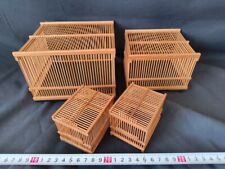 Japonais Bambou Insecte Cage Kit – Vintage Fait A la Main Cricket Cage, Bug Cage