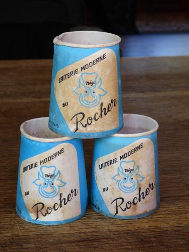 Lot pots yaourt - lot, en