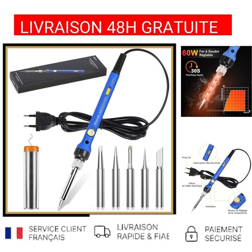 Fer souder kit - souder, 60w