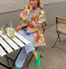 VESTE COUTURE D ETE BLANC ET