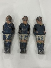 lot 3 anciens joueurs baby-foot , Vintage , (René, Pierre, Bonzini…)à déterminer