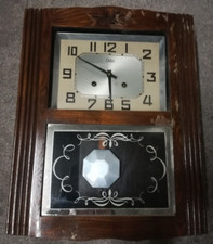 Pendule carillon murale ODO 2 trous 1 marteau 1 tige complet à réviser