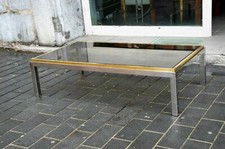 Table Basse Flaminia Signée par Willy Rizzo, Italie, Circa 1970