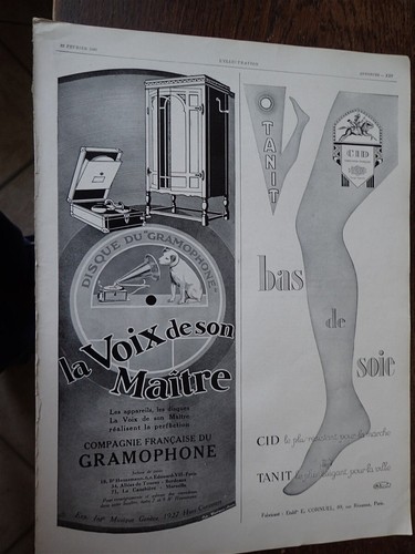 Gramophone voix son - la,