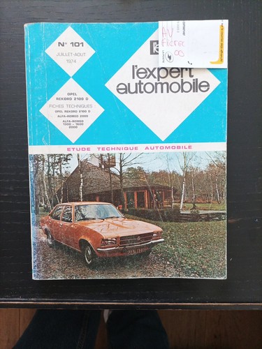 Revue technique opel rekord - revue,