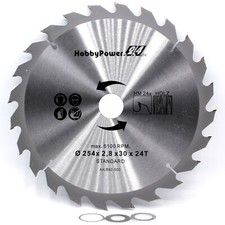 1X HM Lame De Scie Pour Metabo Scie Circulaire TS 254 / 254 X 30MM 24Z