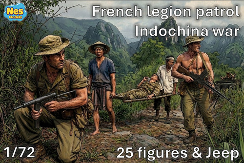 20mm french legion patrol - 1/72,