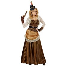 Costume Steampunk, robe longue