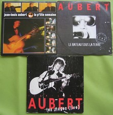 Jean Louis AUBERT  lot de 3 CD