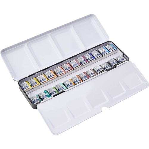 Boîte métal aquarelle - , fine