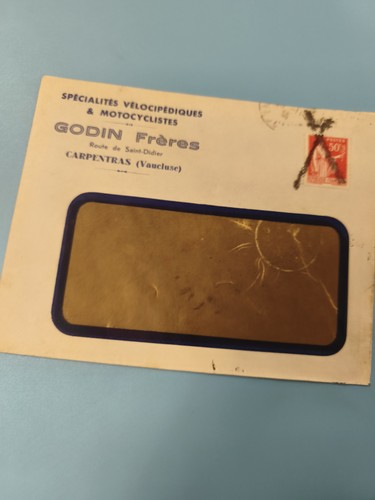 Ancienne enveloppe godin - enveloppe,