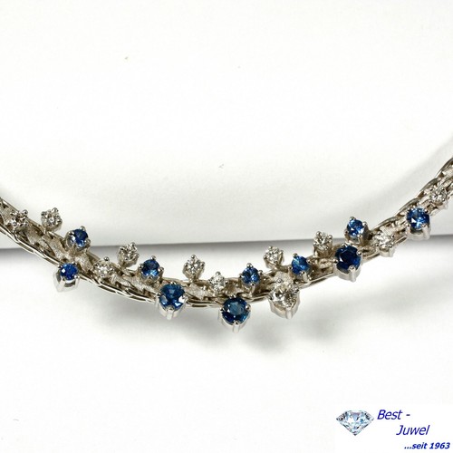 Collier chaîne 750 - or, blanc