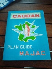 CAUDAN PLAN GUIDE 1968 GUIDE MAJAC CARTOGRAPHIE RUE VILLE BRETAGNE  MORBIHAN 56