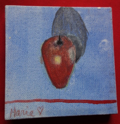 Superbe petite hule sur toile