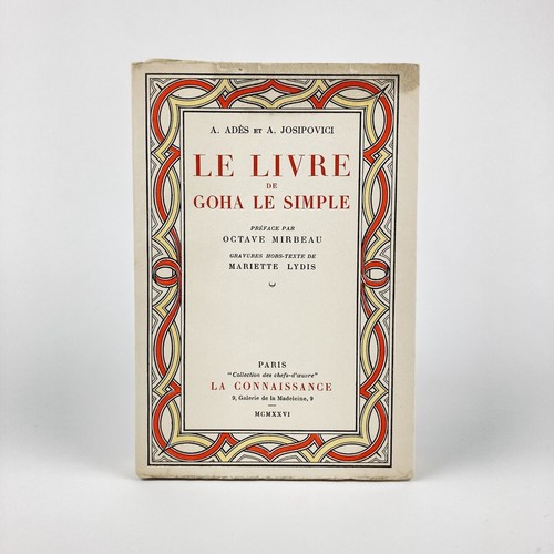 Adès josipovici le livre - &, :