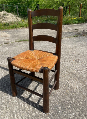 Chaise enfant rustique - , en