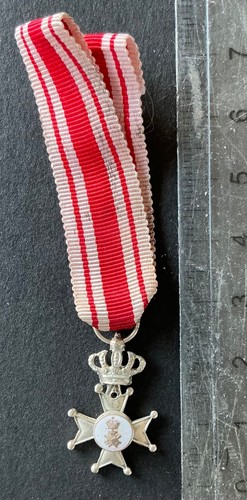 Belgique miniature croix de - miniature,
