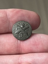 Bouton du 3eme Régiment D’Artillerie, 1er Empire, PM, Napoleon, Etain