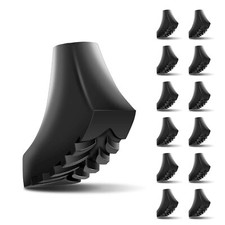 Patins de Marche Nordique 12/6Pieces Embout Bâton de Marche Universel pour Le...