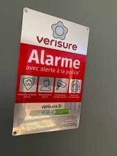 2 Plaques alarme Verisure