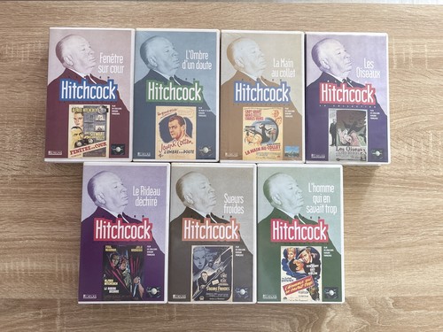 Lot vhs alfred hitchcock - vhs,