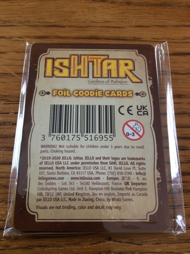 Ishtar foil goodie cards - goodie,