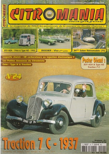 Citromania citroen traction - citromania, 24