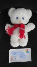 Peluche doudou ours blanc