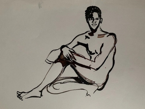 Très beau dessin masculin - très,