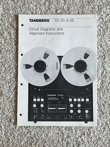 Tandberg 20a service - tandberg, td-20a